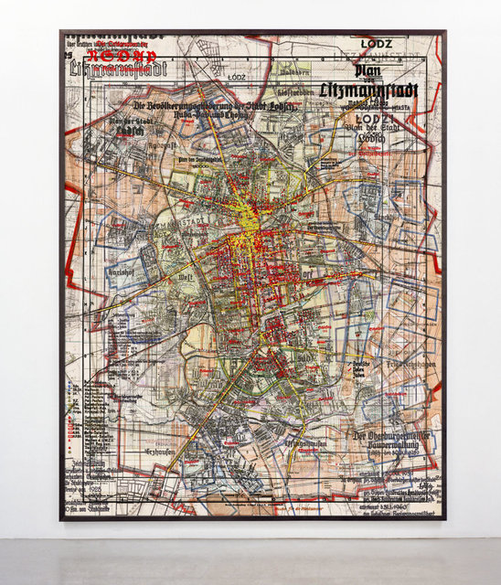 Gert Jan Kocken, ‘Depictions of Łódź 1933-1945’, 2017, Mixed Media, C-print on dibond, GRIMM