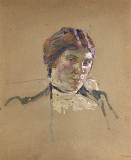 Édouard Vuillard, ‘Suzanne Desprès’, ca. 1908, Painting, Oil on paperboard, Jill Newhouse Gallery