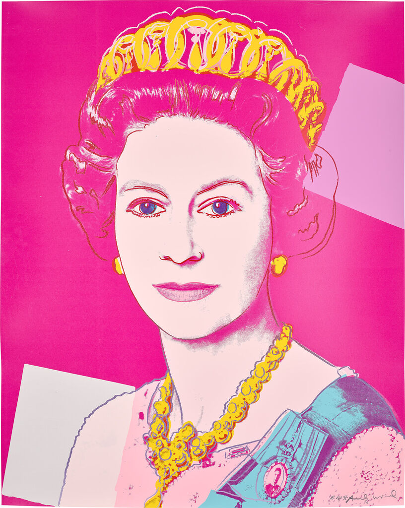 Andy Warhol - Queen Elizabeth II of the United Kingdom, from Reigning Queens (Royal Edition) (F & S. 336A)