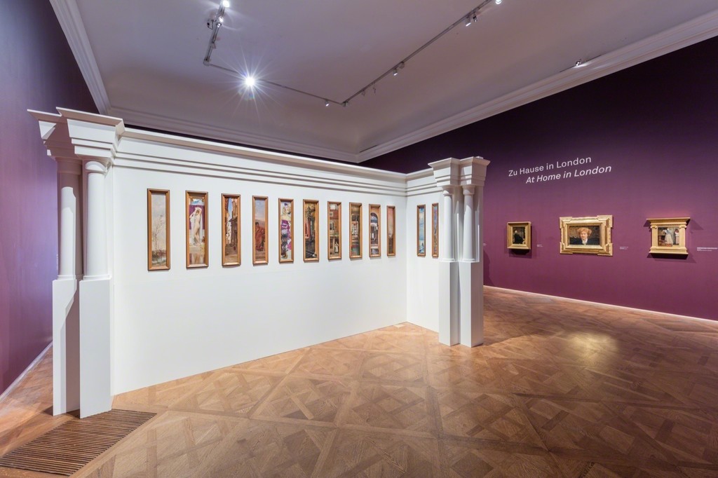 Exhibition view Lawrence Alma-Tadema – Decadence & Antiquity, Photo: © Belvedere, Vienna, 2017 Exhibition view Lawrence Alma-Tadema – Decadence & Antiquity, Photo: © Belvedere, Vienna, 2017