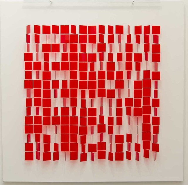 Julio Le Parc, ‘Mobile Rouge Sur Blanc ’, 1960, Installation, Wood and acrylic, Nara Roesler
