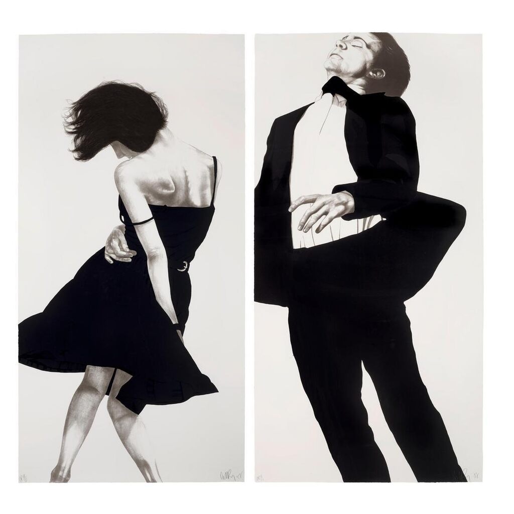 Robert Longo - Meryl and Jonathan, from Men in the Cities