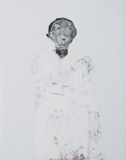 Marianne Kolb, ‘The White Paintings No. 3’, 2018, Painting, Mixed media on panel, Seager Gray Gallery