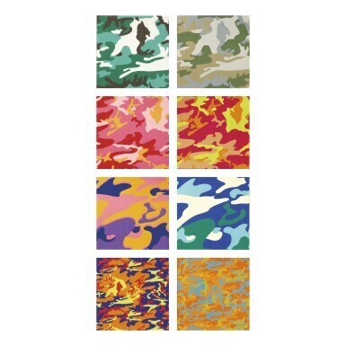Andy Warhol - ANDY WARHOL | CAMOUFLAGE (F. & S. II.406 - 413)