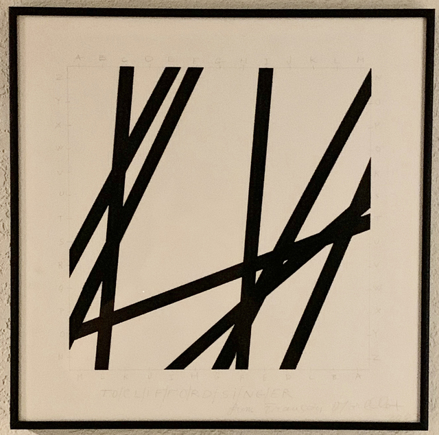 François Morellet, ‘Clifford Singer’, 2003, iMuseum Vegas