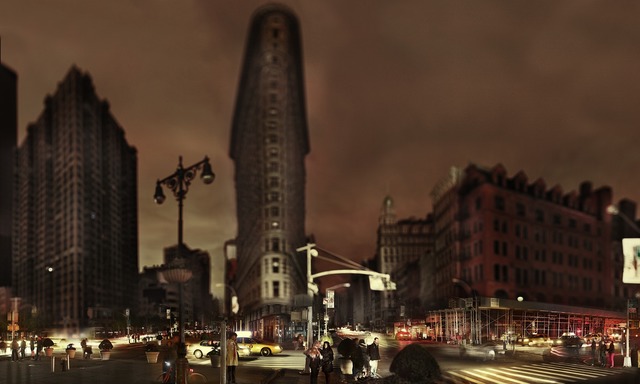 Jeff Chien-Hsing Liao, ‘Flatiron, Halloween after Hurricane Sandy, New York’, 2012, Aperture Foundation