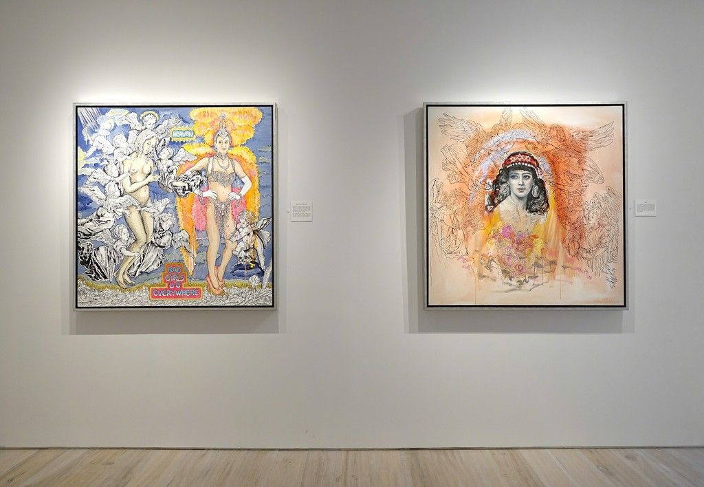 Audrey Flack: Master Drawings from Crivelli to Pollock - Installation view Audrey Flack: Master Drawings from Crivelli to Pollock - Installation view