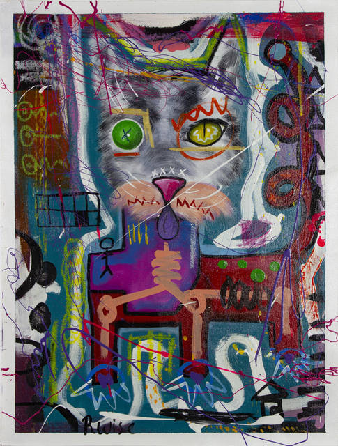 Rodrigo Wise, ‘Con la lengua de fuera 9’, Bernardini Art Gallery & Auction House