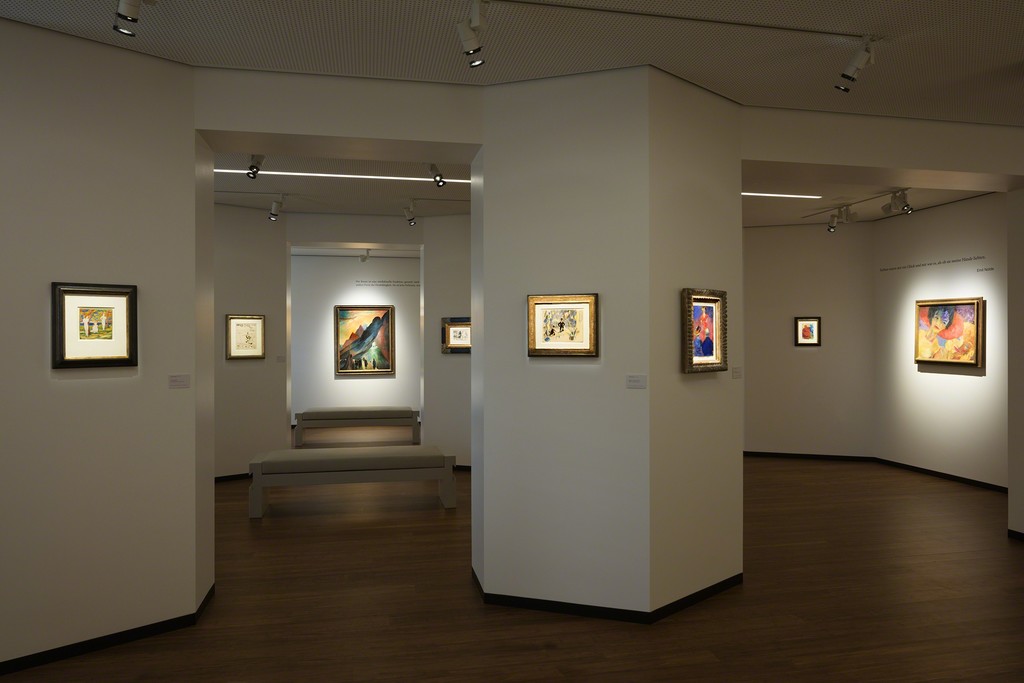 Nolde, Klee & Der Blaue Reiter | installation view | Fondazione Braglia, Lugano (CH) 2015 Nolde, Klee & Der Blaue Reiter | installation view | Fondazione Braglia, Lugano (CH) 2015