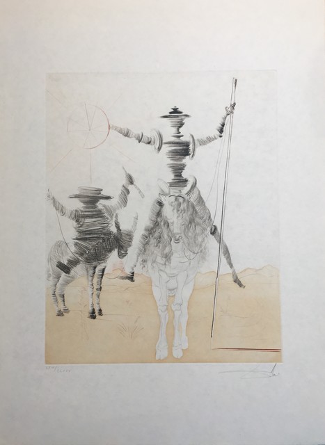 Don Quichotte et Sancho panza ligne art 35544058 Art vectoriel chez Vecteezy