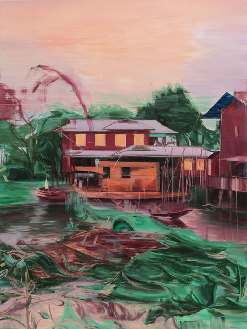 Lei Qi, ‘Sailing a canoe’, 2019, Matthew Liu Fine Arts