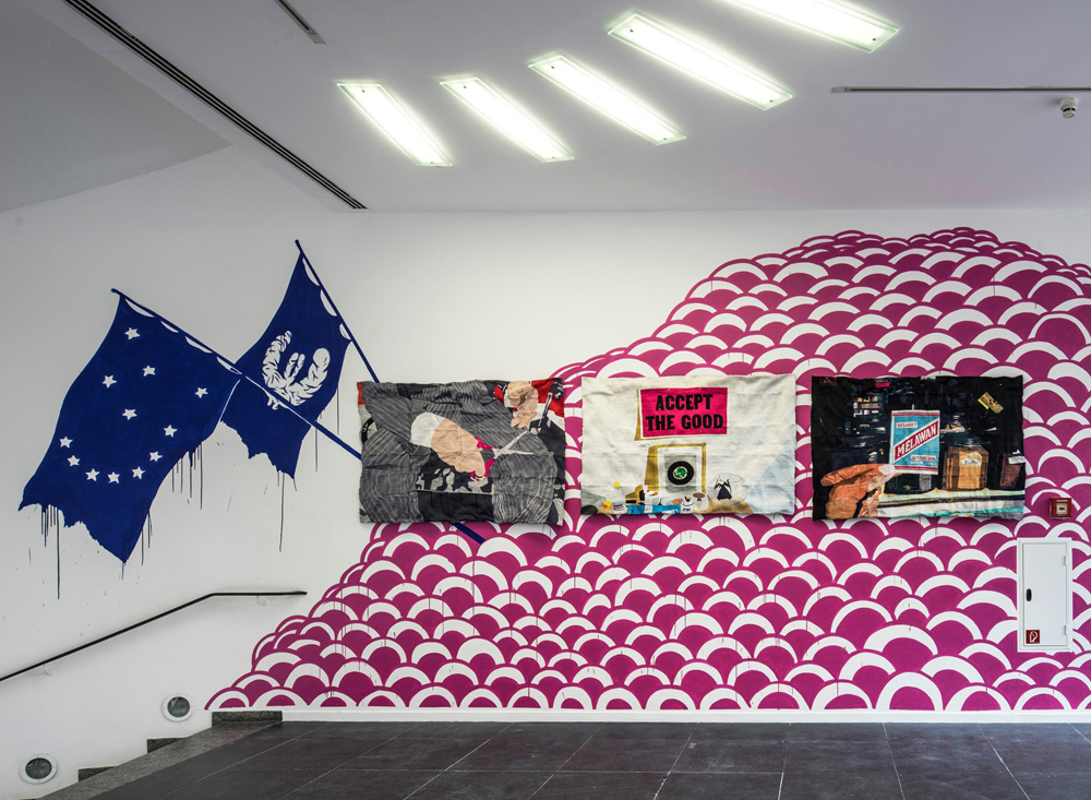 Installation view. "Roots. Indonesian Contemporary Art", Frankfurter Kunstverein, Frankfurt, Germany. September 26, 2015 - January 10, 2016. Image courtesy: Frankfurter Kunstverein Installation view. "Roots. Indonesian Contemporary Art", Frankfurter Kunstverein, Frankfurt, Germany. September 26, 2015 - January 10, 2016. Image courtesy: Frankfurter Kunstverein