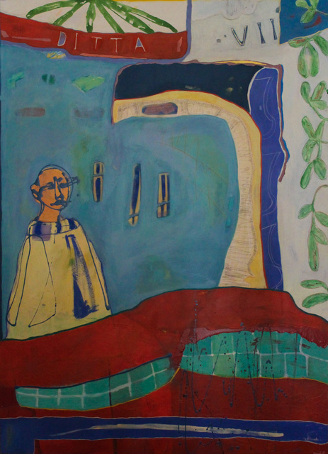Alice Campbell, ‘A Paradise Lost’, Painting, Oil on board, Castlegate House Gallery