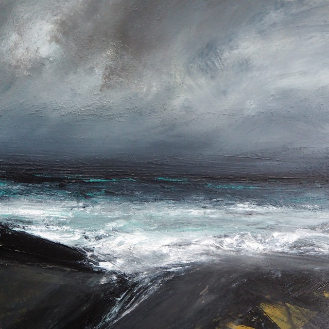 Ruth Brownlee, ‘Burland Storm’, 2019, Painting, Mixed Media on Board, Tatha Gallery