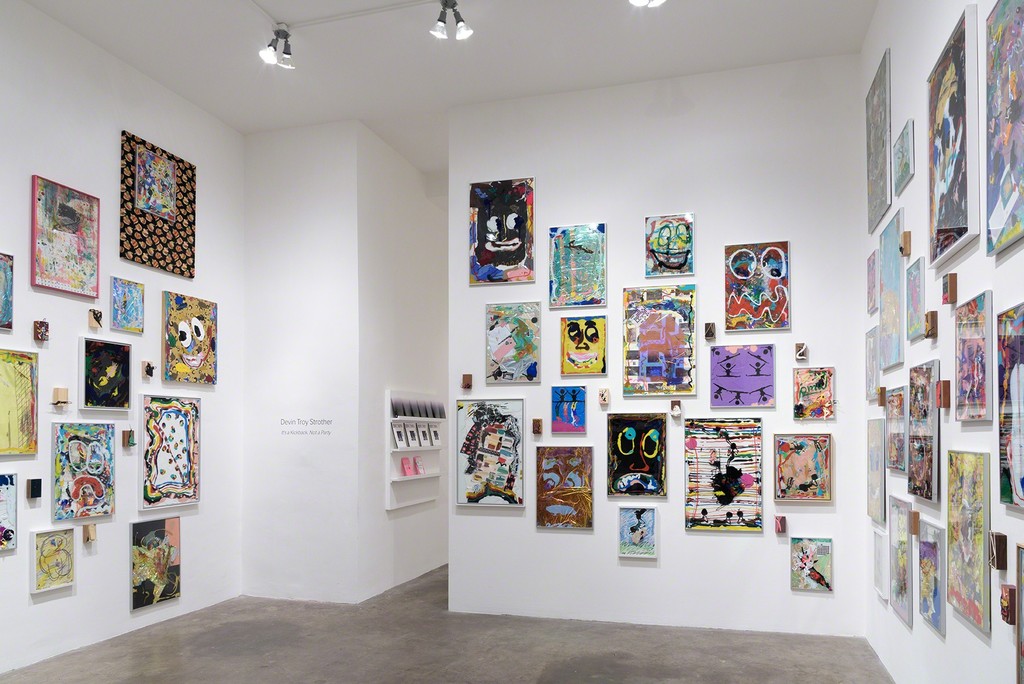 Installation View, Devin Troy Strother, It's a kickback, not a party. Yes, Please & Thank You (a Richard Heller Gallery Project Space), November-December 2016. Installation View, Devin Troy Strother, It's a kickback, not a party. Yes, Please & Thank You (a Richard Heller Gallery Project Space), November-December 2016.