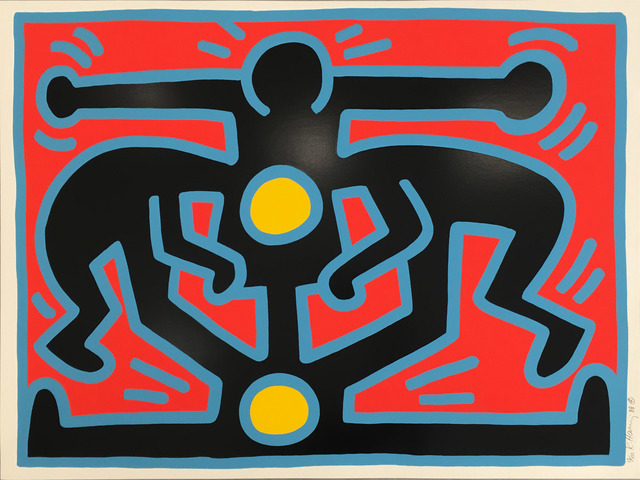 Keith Haring, ‘Growing #3’, 1988, Hamilton-Selway Fine Art: Fall Fusion of Pop and Contemporary Art