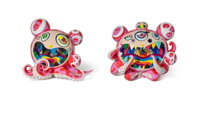 Takashi Murakami, ‘Mr Dob/Dobtopus A & B (set of two)’, 2017, Sculpture, Painted cast vinyl, Tinny Art House
