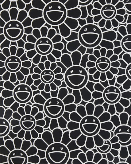 Takashi Murakami, ‘Flowers Black’, Vogtle Contemporary