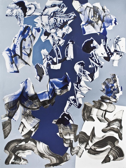 Nino Mustica, ‘Friday, January 6, 2012’, 2012, Painting, Resin, pigment and enamel on canvas, Scaramouche