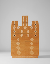"Chest with Diamonds and Dots"