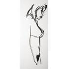 Tom Wesselman - Steel drawing edition/Monica standing nude