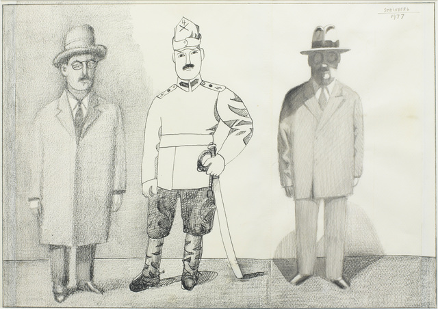 Saul Steinberg, ‘Three Brothers’, 1977, Pace Gallery