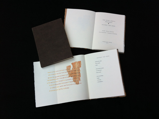 Foolscap Press, ‘St. John's Fragment: Against All Odds’, 2015, Seager Gray Gallery