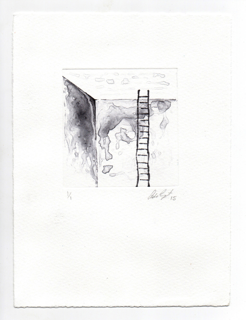 Adeline de Monseignat, ‘Bleeding Quarry 10’, 2015, Print, Monotype on archive paper, Cob