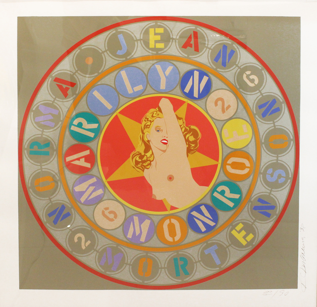 Robert Indiana, ‘Metamorphosis of Norma Jean (Marilyn Monroe)’, 1996, Fine Art Auctions Miami