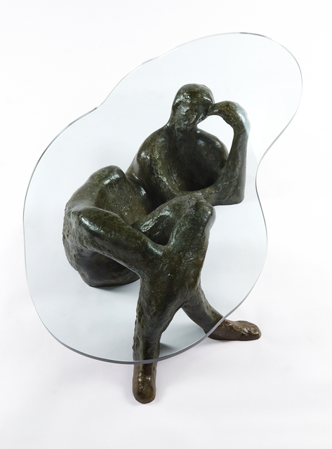 Philip and Kelvin LaVerne, ‘"Reclining Nude #1" Rare Cocktail Table’, ca. 1968, Donzella LTD