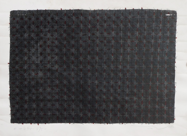 Ding Yi 丁乙 | Appearance of Crosses 94-B75 (1994) | Artsy