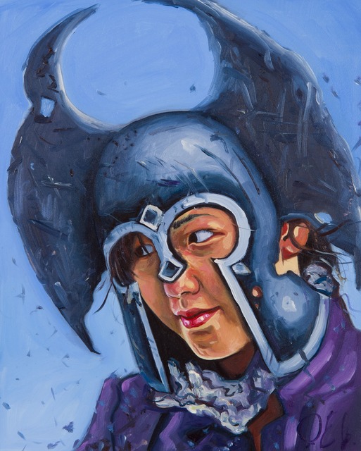 Paul Endres Jr., ‘The Angel of War’, 2014, Painting, Oil on panel, Childs Gallery