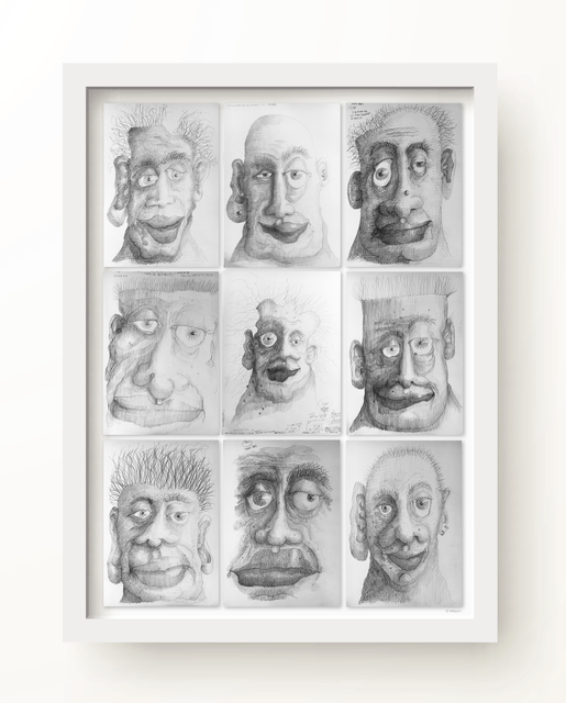 R E Sabean, ‘Asymmetries 1’, 2017, MvVO ART