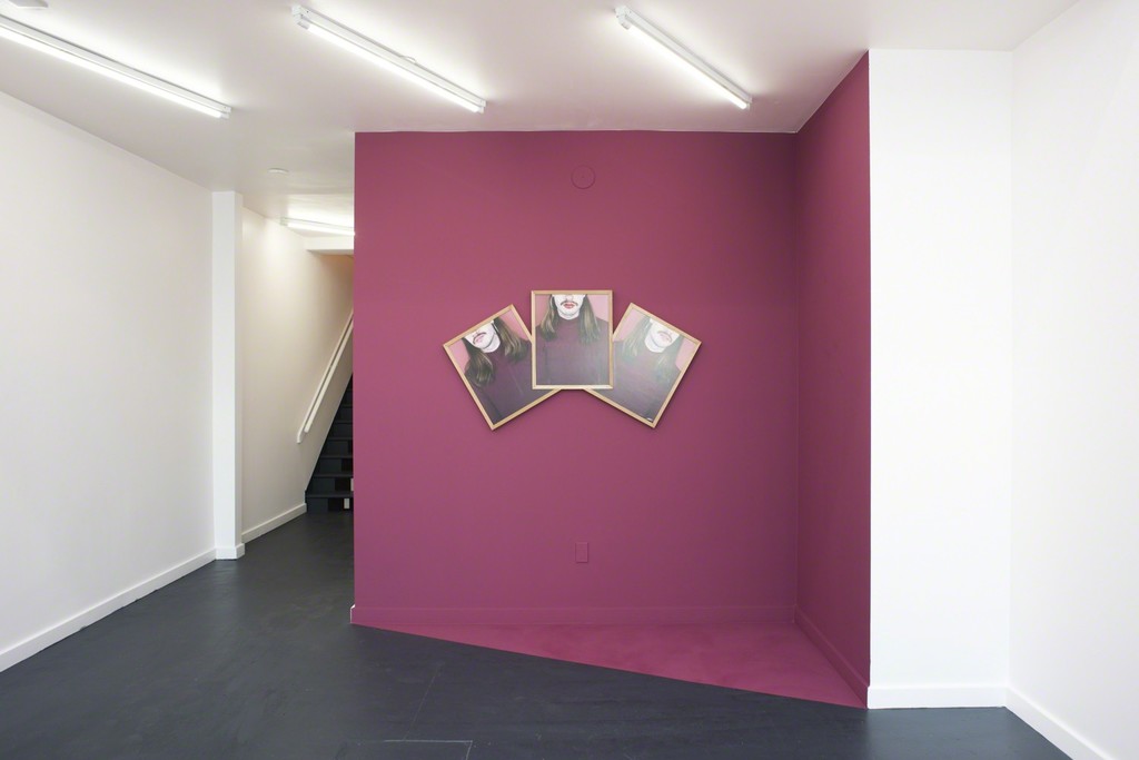Marcela Pardo Ariza, "Cerberus" (installation view), 2017, Pigment print in oak frame and “Queen” paint, 32 x 58 inches
Marcela Pardo Ariza, "Cerberus" (installation view), 2017, Pigment print in oak frame and “Queen” paint, 32 x 58 inches