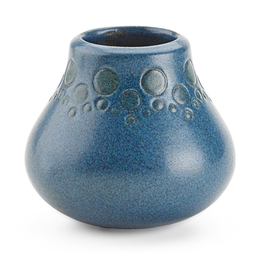 Marblehead, Rare Vase With Circles, Marblehead, MA