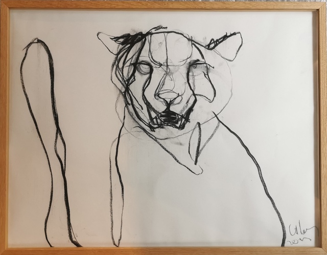 Patrick Villas, ‘Sans titre’, 2013, Drawing, Collage or other Work on Paper, Charcoal on paper, Galerie Bayart