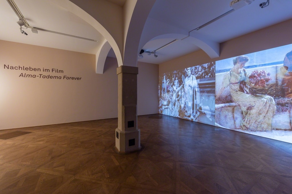 Exhibition view Lawrence Alma-Tadema – Decadence & Antiquity, Photo: © Belvedere, Vienna, 2017 Exhibition view Lawrence Alma-Tadema – Decadence & Antiquity, Photo: © Belvedere, Vienna, 2017