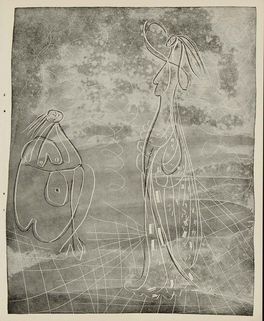 Pablo Picasso, ‘Frontispiece (La Chevre-Feuille, B.361)’, 1943, Martin Lawrence Galleries