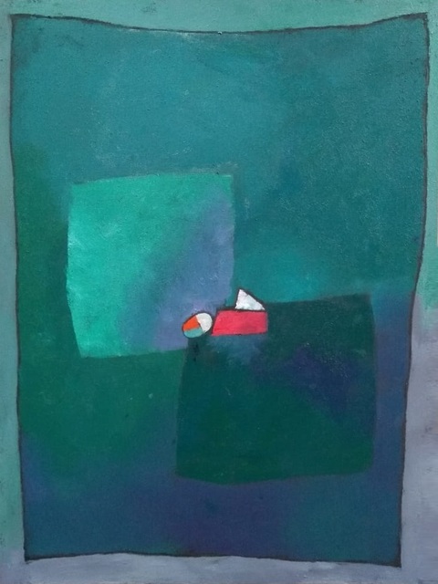 Inos Corradin, ‘Verde’, 2000-2019, Painting, Oil on Canvas, Inn Gallery