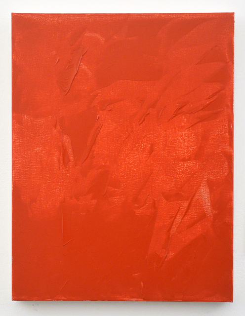 Michael Brennan, ‘Soft Red (for Tomoharu Murakami)’, 2018, Painting, Oil on canvas, Minus Space