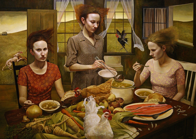 Andrea Kowch, ‘The Feast - Limited Edition Signed Print’, Print, Limited Edition Signed Print, RJD Gallery