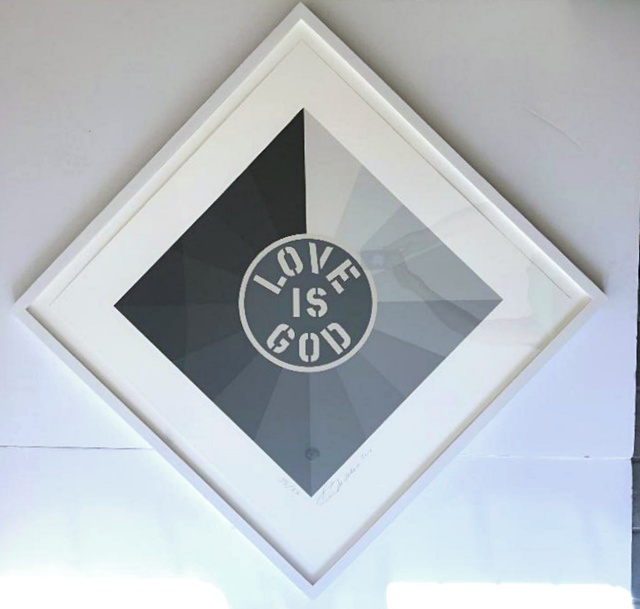 Robert Indiana, ‘Love Is God’, 2014, Alpha 137 Gallery