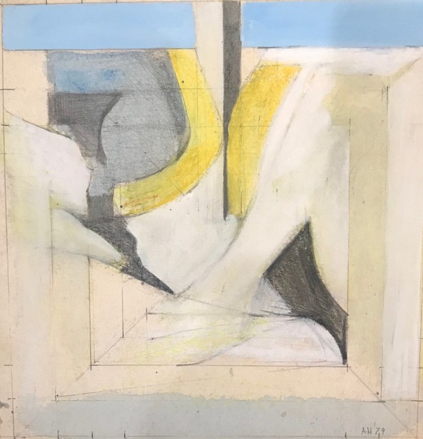 Adrian Heath, ‘No. 2’, 1979, Drawing, Collage or other Work on Paper, Pencil and pastel on paper, Tanya Baxter Contemporary