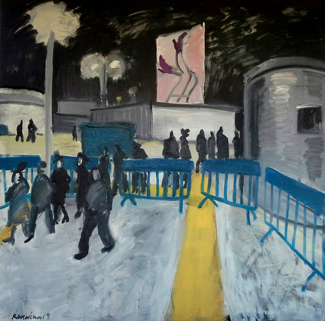 Olga Kundina, ‘Vernissage’, 2014, Painting, Oil on canvas, Rosenfeld Gallery