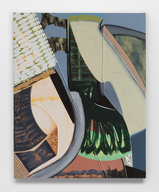 Magalie Guérin, ‘Untitled (res 1.2)’, 2019, Painting, Oil on canvas on panel, Galerie Nicolas Robert