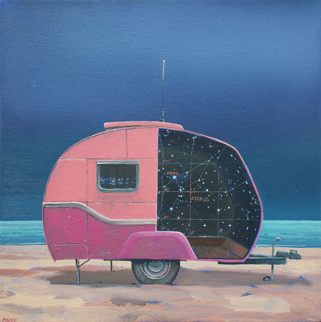 Andrew McIntosh (Mackie), ‘Agent of Dener’, 2018, Painting, Oil on linen, James Freeman Gallery
