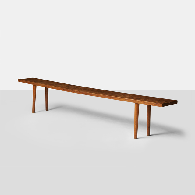 Jean Touret, ‘Oak Bench by Jean Touret for Atelier Marolles’, 1950-1959, Almond & Co.