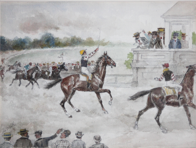 Thomas Worth, ‘Jockey’, 1880-1910, EastCoastArt