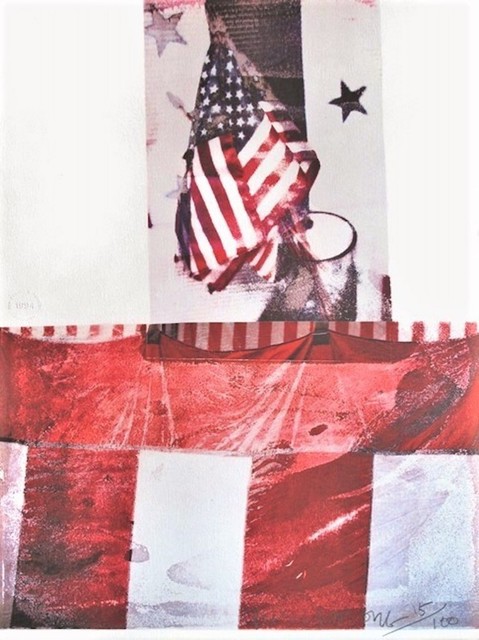 Robert Rauschenberg, ‘Untitled (For Kennedy)’, 1994, Print, Lithograph in colors, michael lisi / contemporary art