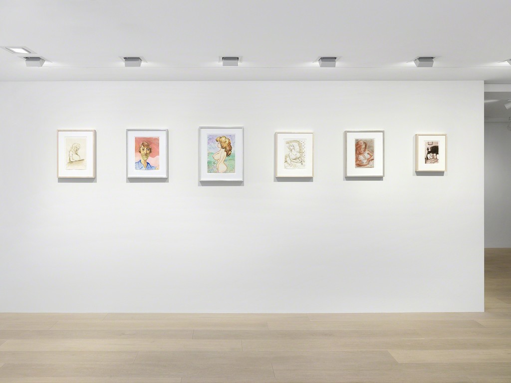Installation view. Artwork © John Currin. Photo: Annik Wetter. Courtesy Gagosian. Installation view. Artwork © John Currin. Photo: Annik Wetter. Courtesy Gagosian.